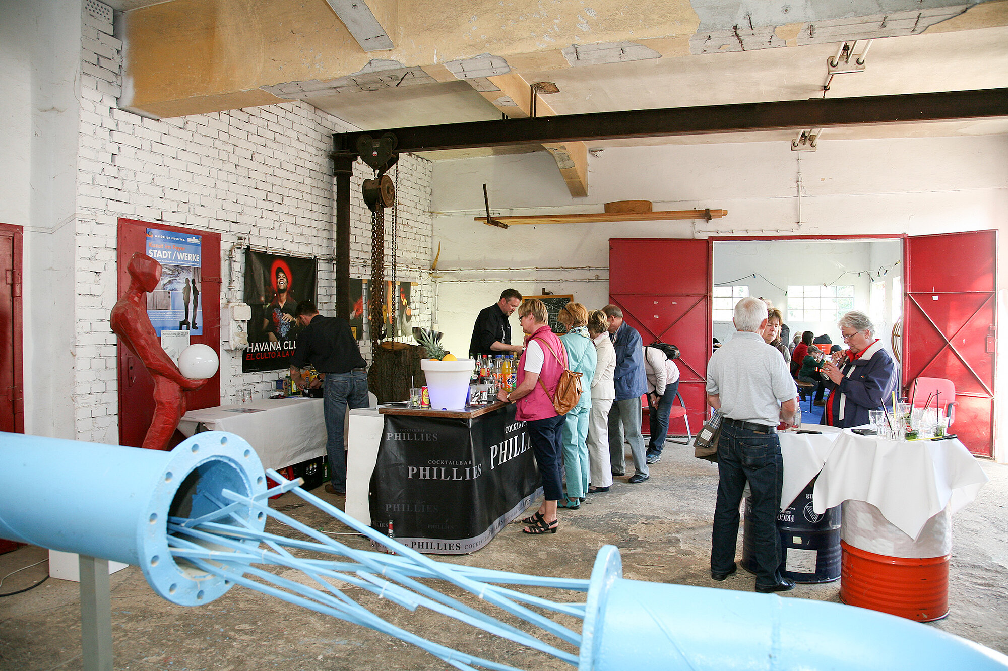 Veranstaltung im Werkstattgebäude