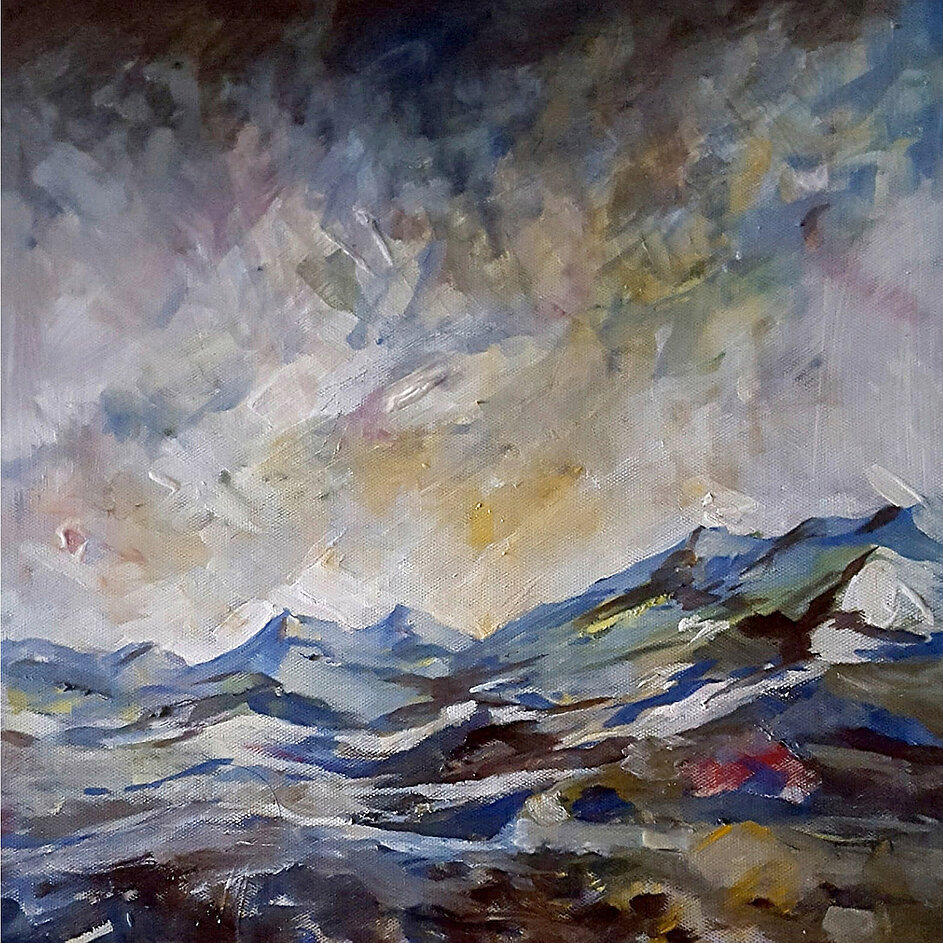 Frank Chlouba, "Hinterm Horizont", 2019