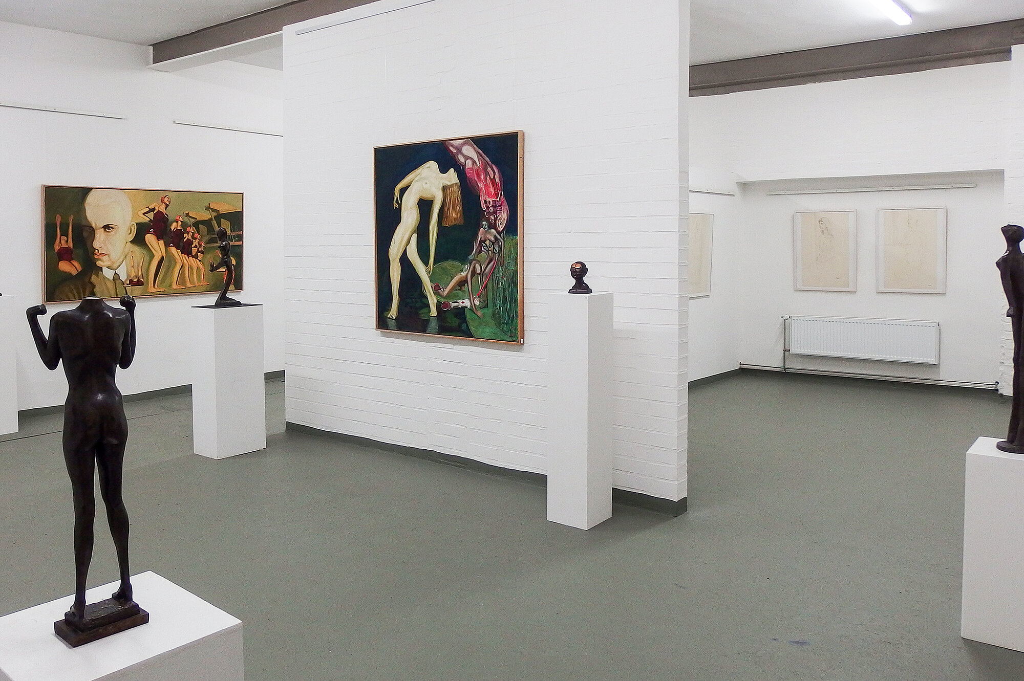 Galerie Altes Hauptgebäude. Ausstellung Rolf Biebl